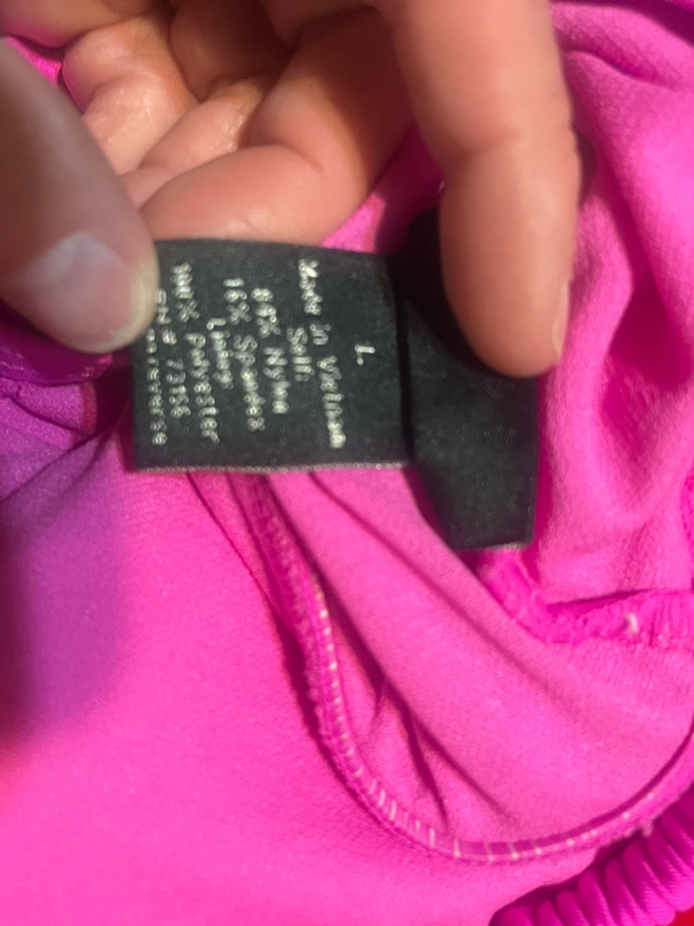 Apt. 9 Fuchsia Pink Ruffled Tankini Set - Picture 6 of 9